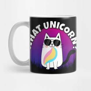 What Unicorn Nuaghty Cat Mug